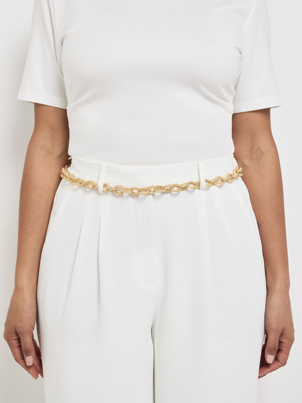 SHEIKE Tyla Chain Belt Gold 1008684 Model Image