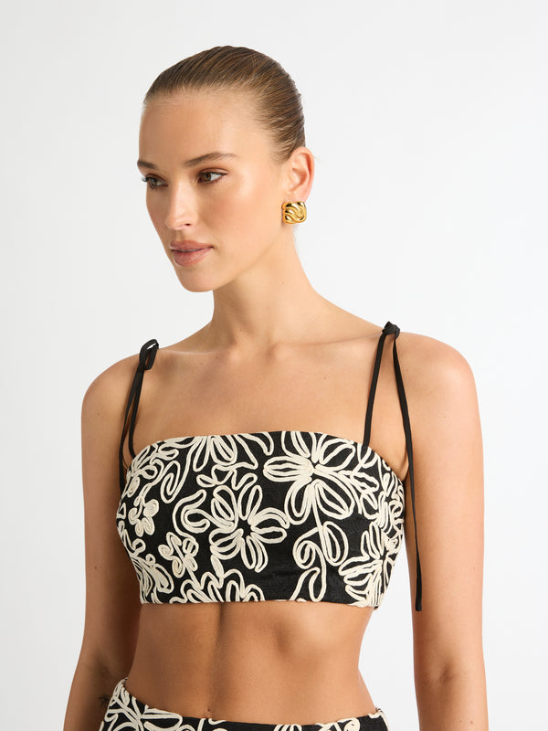 Size8 SHEIKE Luisa Crop Top Floral 1007092 Detail Image