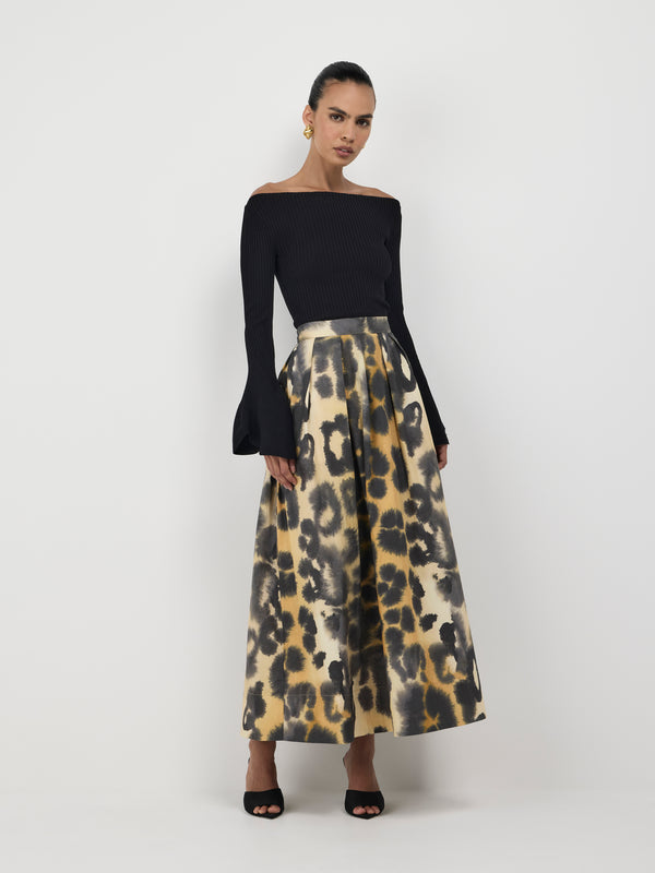 SHEIKE Tori Knit Top Black 1007494 Front Image Styled