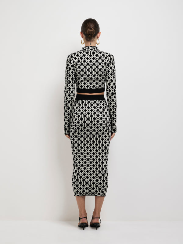 SHEIKE Monaco Knit Top 1007535 Back Image