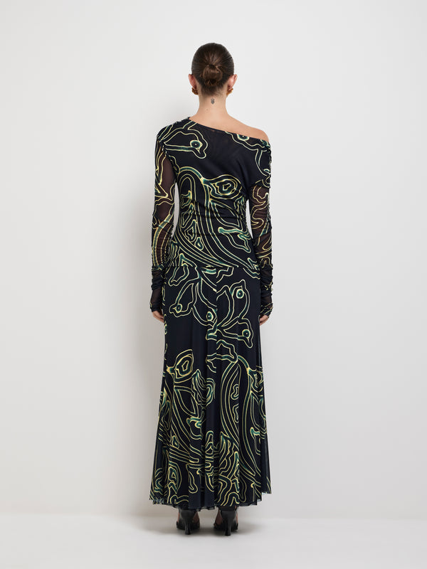 SHEIKE Aurelia Paisley Top Print 1007543 Rear Image