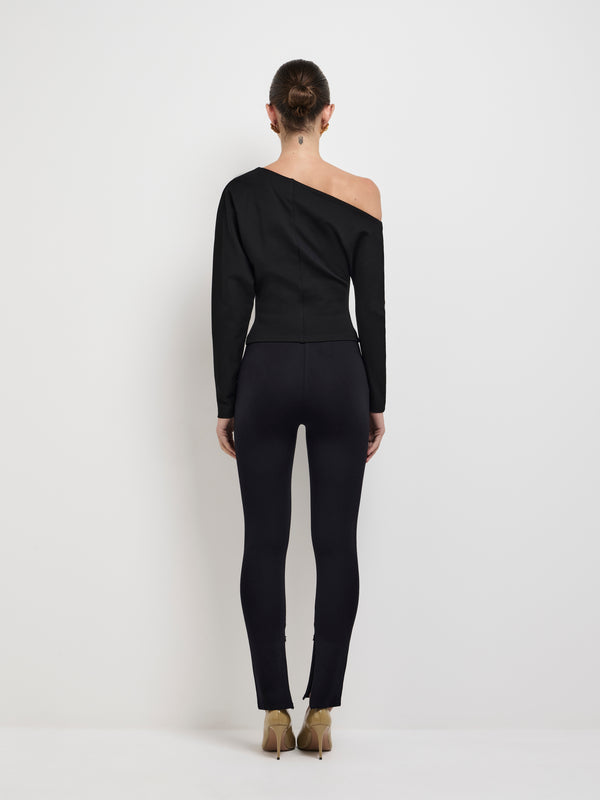 SHEIKE Estella Top Black 1007613 Back Image