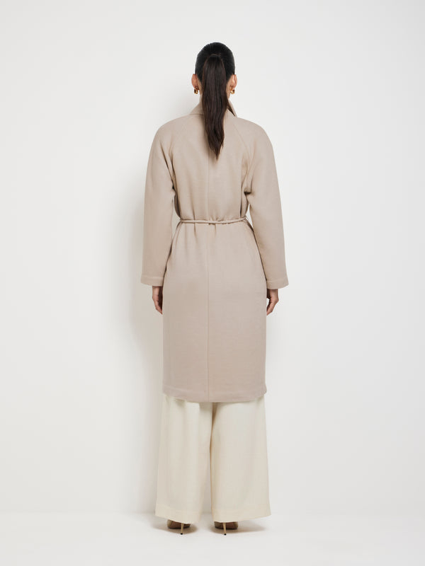 SHEIKE Tamika Coat Creme 1007631 Back Image