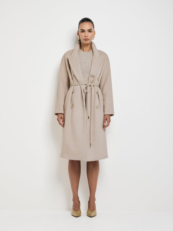 Size8 SHEIKE Tamika Coat Creme 1007631 Front Image