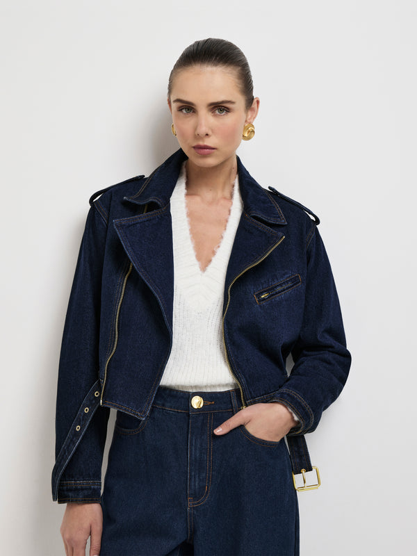 Size8 SHEIKE Danika Biker Jacket 1007633 Detail Image