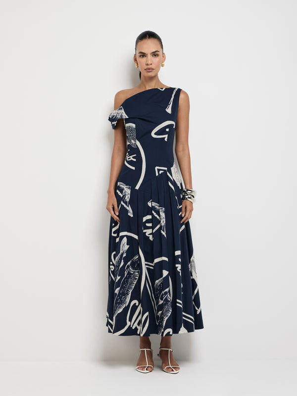 Size8 SHEIKE Sea Club Maxi Dress Print 1007648 Front Image