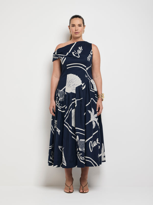 Size16 SHEIKE Sea Club Maxi Dress Print 1007648 Front Image
