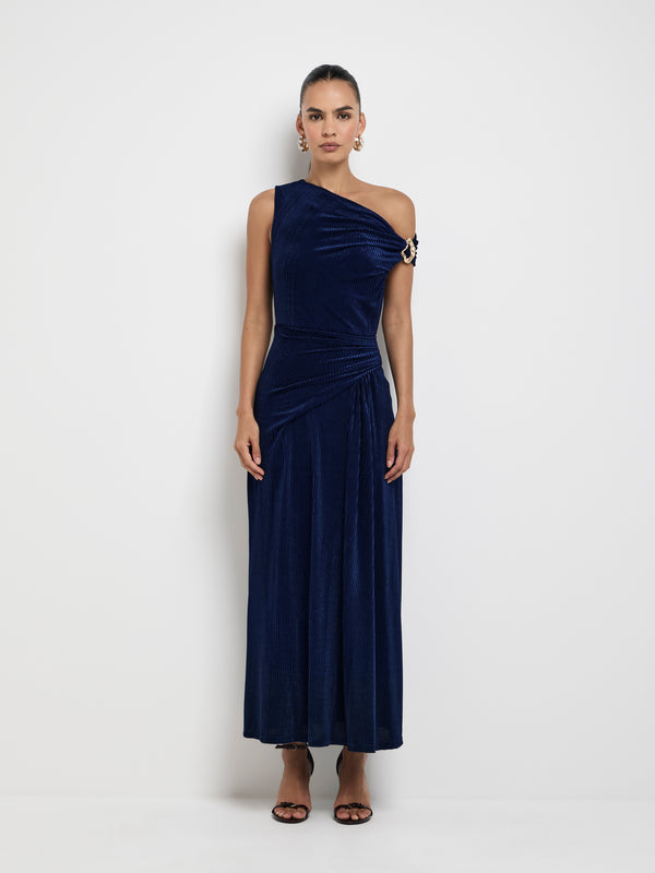 Size8 SHEIKE Solace Maxi Dress Navy 1007655 Front Image