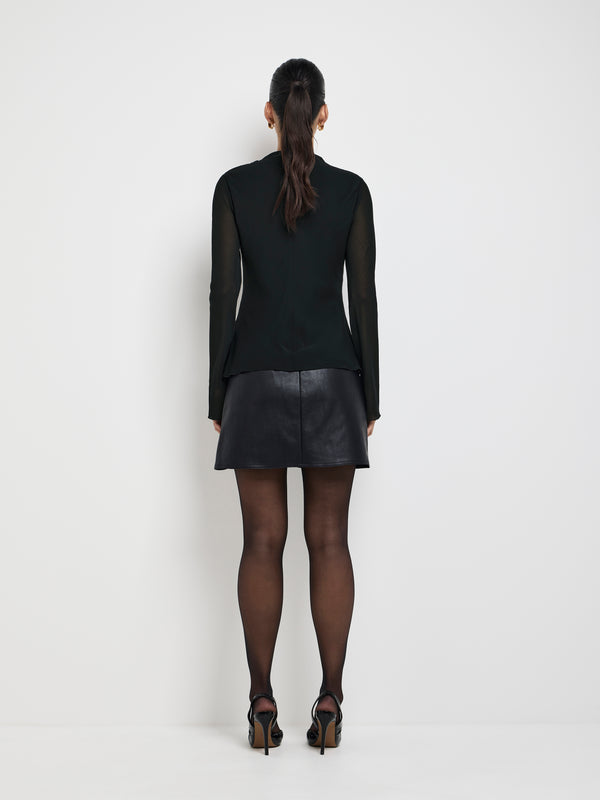 SHEIKE Mara Top Black 1007672 Back Image