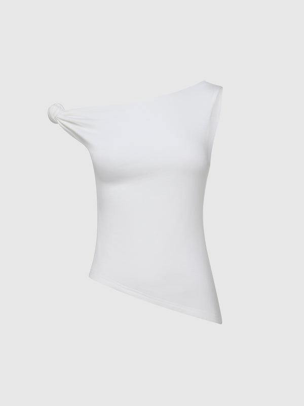 SHEIKE Simmie Top White 1007693 Ghost Image