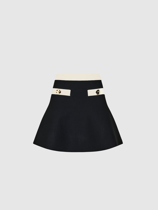 SHEIKE Fia Skirt Black 1007696 Ghost Image