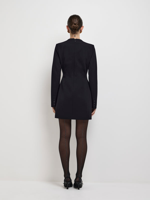 SHEIKE Jade Mini Dress Black 1007741 Back Image