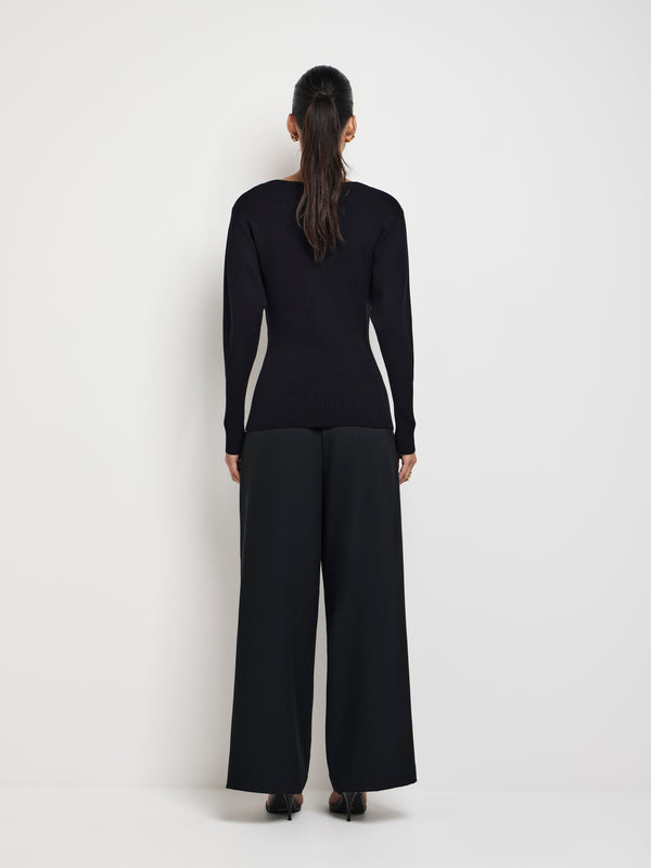 SHEIKE Layla Cardigan Black 1007742 Back Image