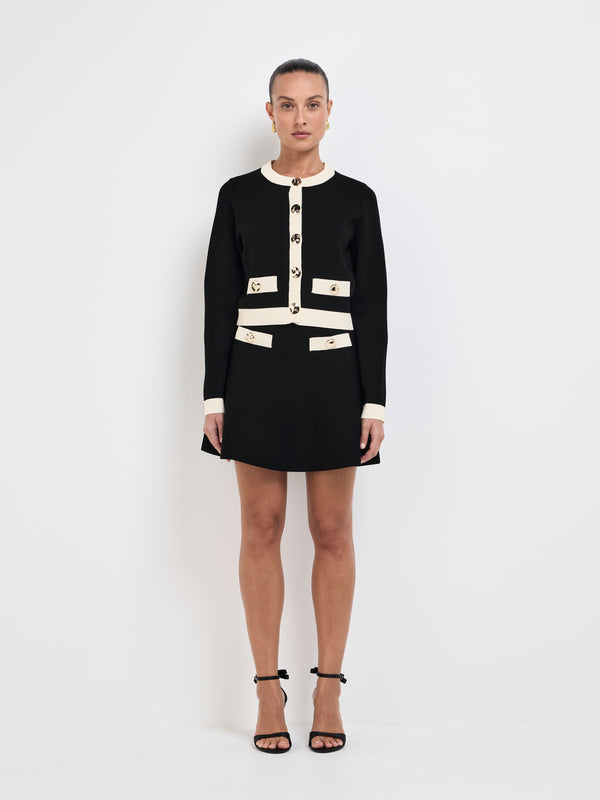 SHEIKE Fia Skirt Black 1007696 Front Image Styled