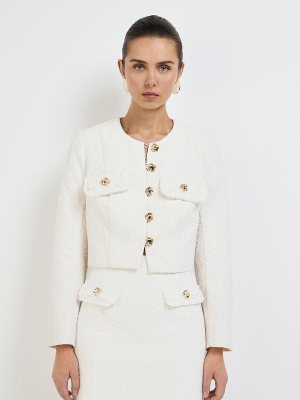Size8 SHEIKE Audrey Jacket Ivory 1007801 Detail Image