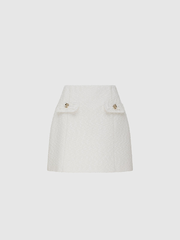 SHEIKE Audrey Skirt Ivory 1007804 Ghost Image