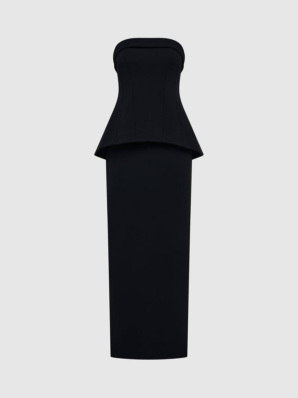 SHEIKE Estella Gown Black 1007810 Ghost Image