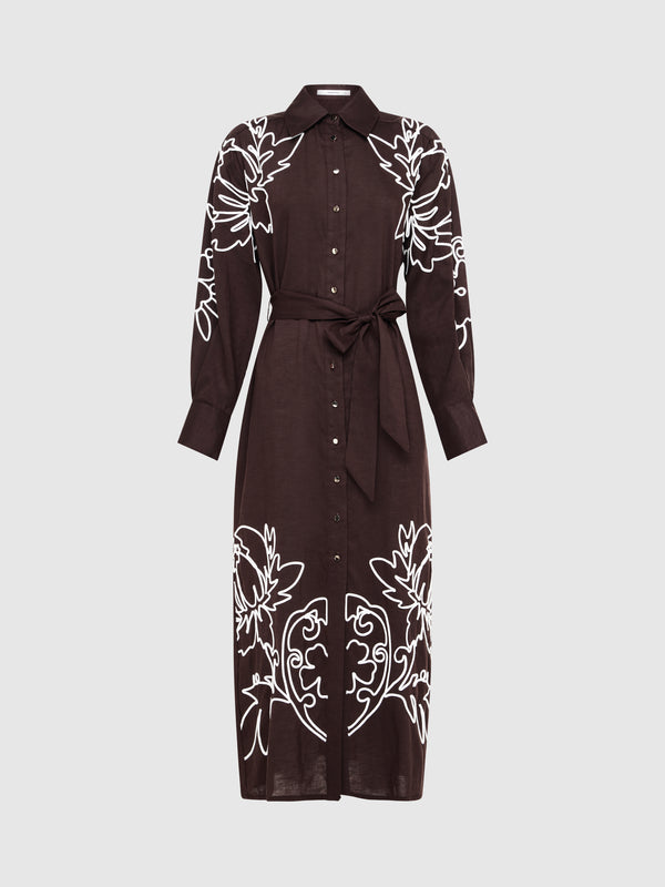 SHEIKE Jardan Dress Floral 1007840 Ghost Image