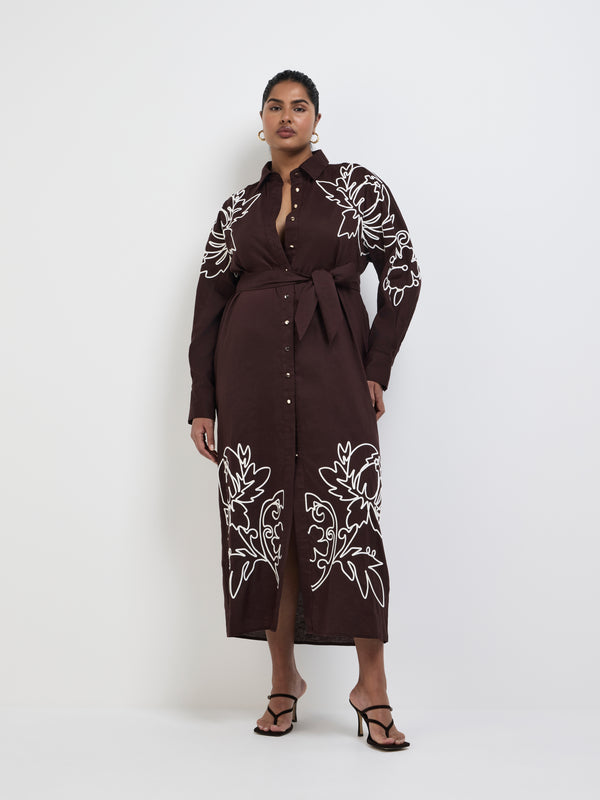 Size16 SHEIKE Jardan Dress Floral 1007840 Front Image