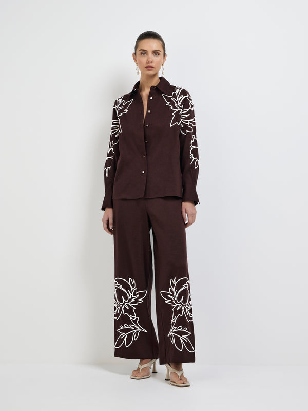 SHEIKE Jardan Shirt Floral 1007842 Front Image