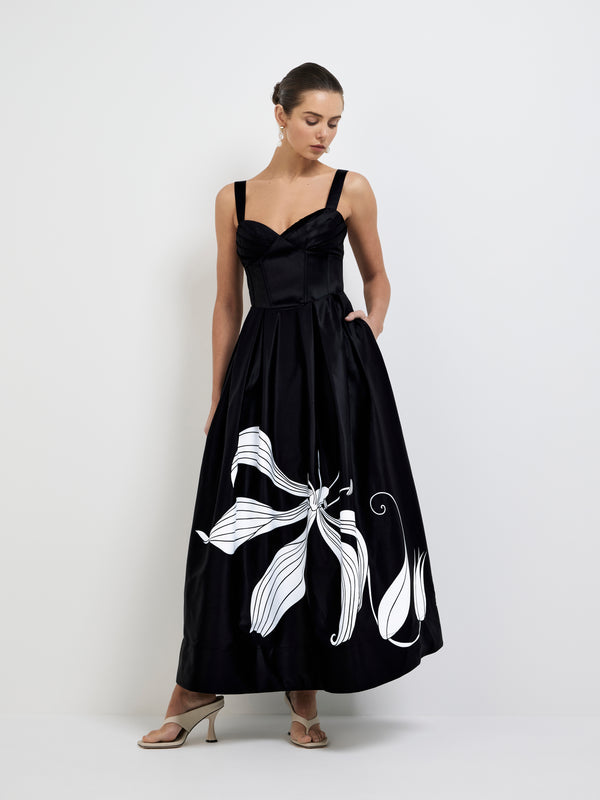 SHEIKE Lotus Gown Floral 1007846 Front Image Styled