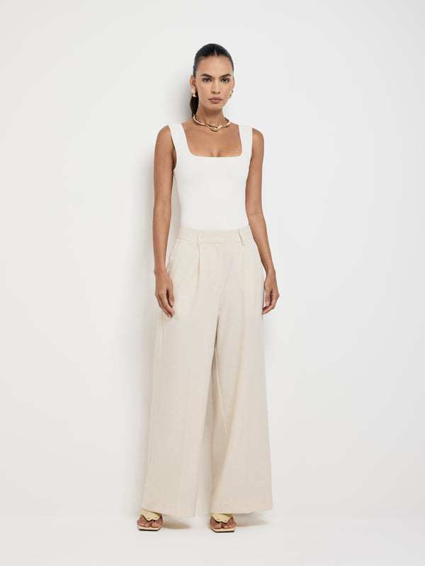 SHEIKE Liaison Pant Ecru 1007871 Front Styled Image