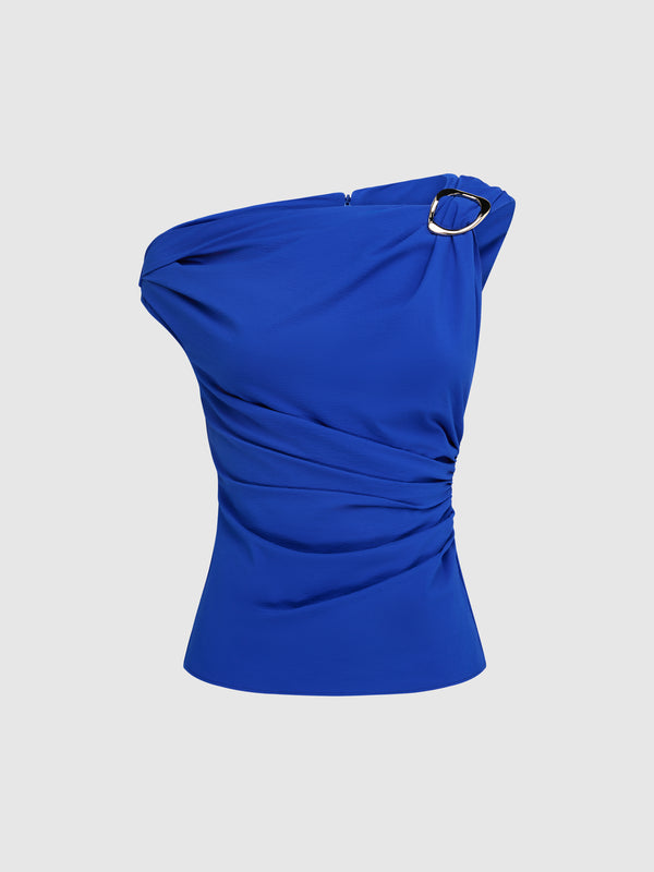 SHEIKE Eliana Top Blue 1007898 Ghost Image