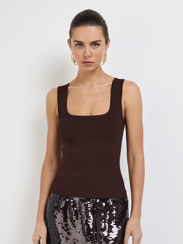 Size8 SHEIKE Kaia Top Chocolate 1007923 Detail Image