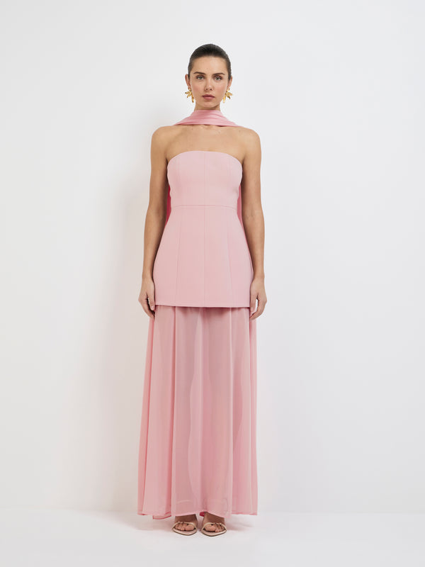 Size8 SHIEKE Marissa Dress Pink 1007926 Front Image