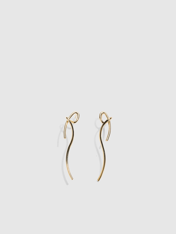 SHEIKE Adele Earrings Gold 1007938 Ghost Image