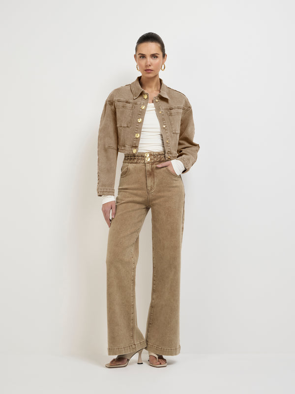 SHEIKE Lucie Jean Sand 1007841 Front Image Styled