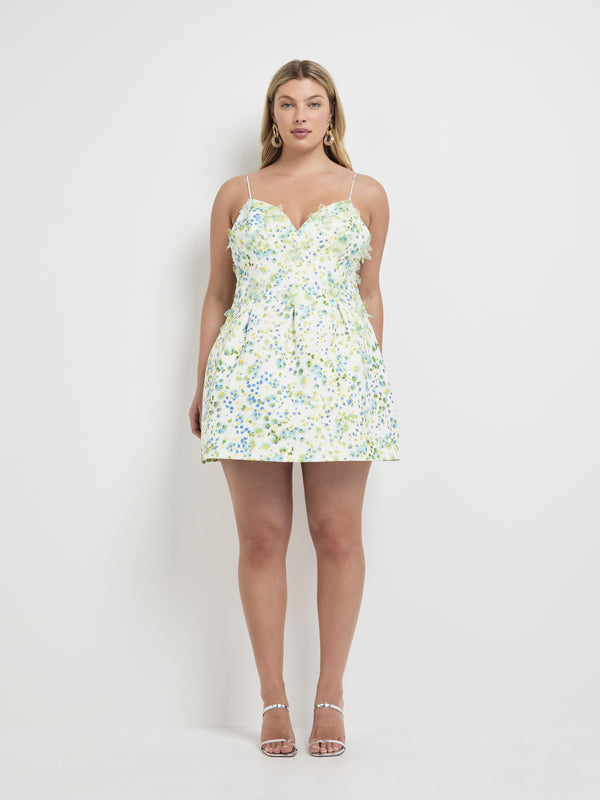 Size16 SHEIKE Lily Mini Dress Floral 1007967 Front Image