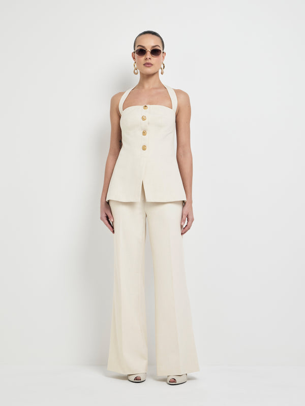 SHEIKE Carmen Top Ecru 1007971 Styled Image