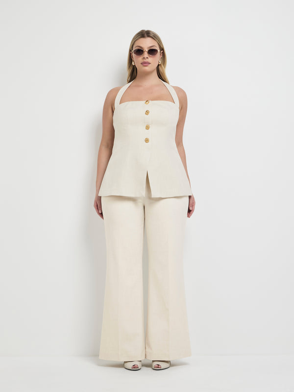 Size16 SHEIKE Carmen Top Ecru 1007971 Front Image