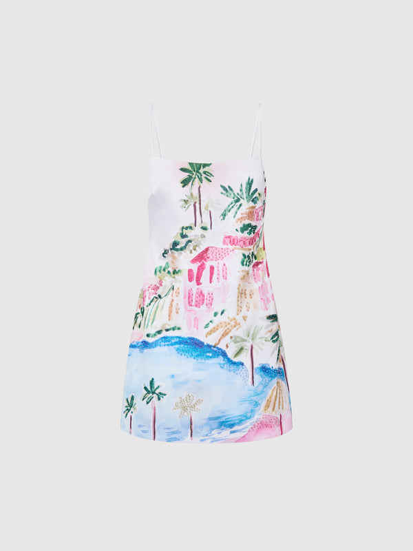 SHEIKE Riviera Dreams Mini Dress Print 1007974 Ghost Image