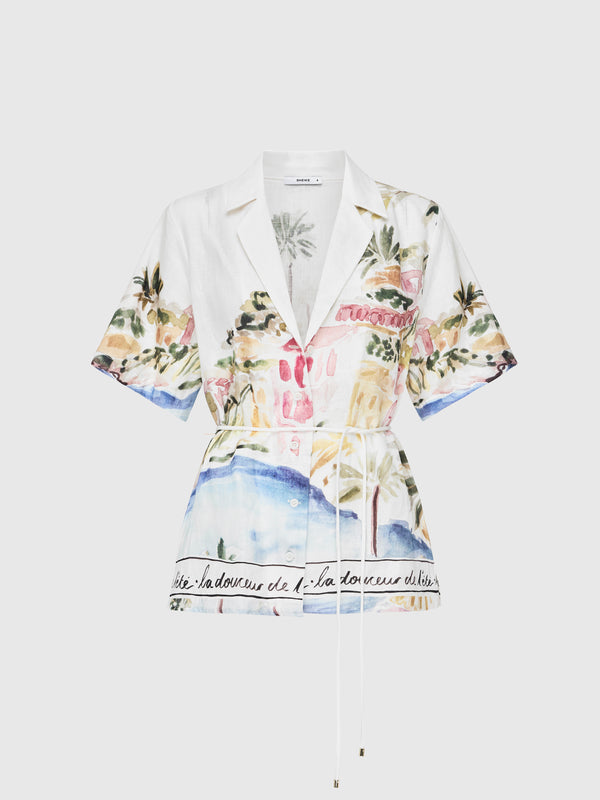 SHEIKE Riviera Dreams Shirt Print 1007986 Ghost Image