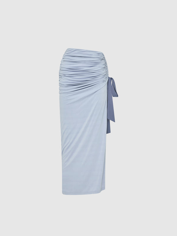 Ghost SHEIKE Leon Midi Skirt Iceblue 1007989 Ghost