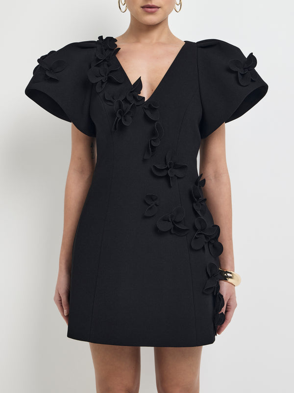 SHEIKE Michelle Mini Dress Black 1008001 Close Up Image