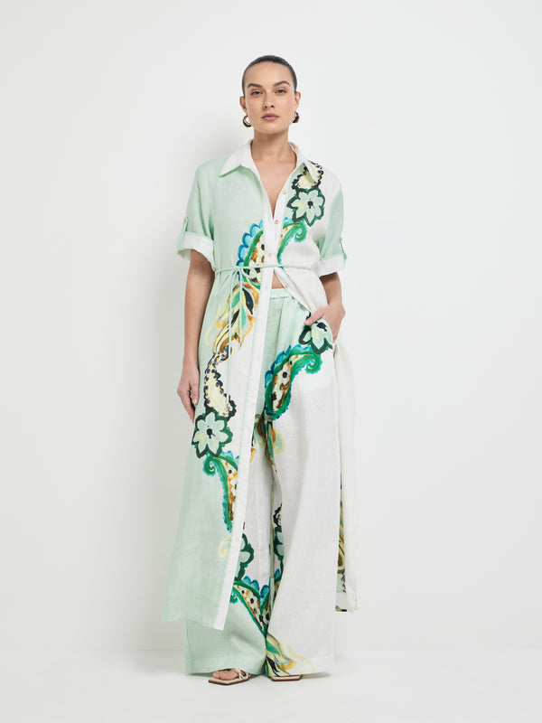 Size8 SHEIKE Dreamer Midi Dress Paisley 1008009 Front Image