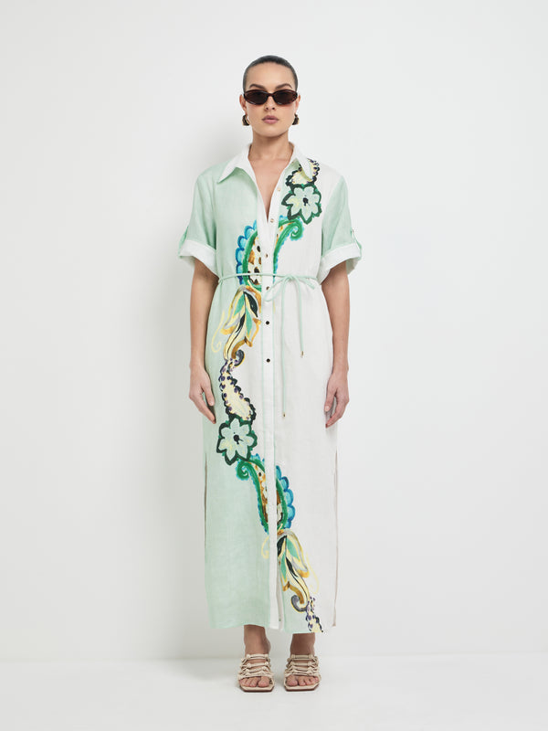 SHEIKE Dreamer Midi Dress Paisley 1008009 Styled Image