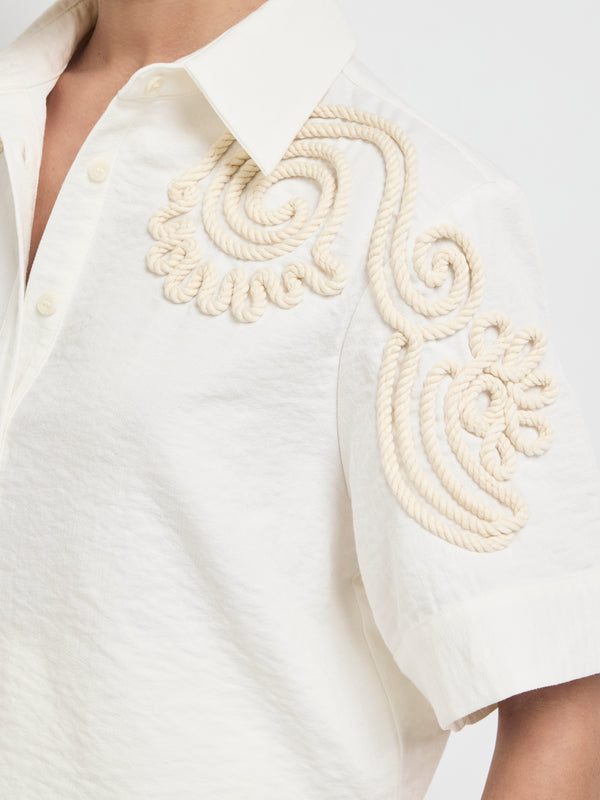 SHEIKE Estelle Shirt Ivory 1008011 Detail image