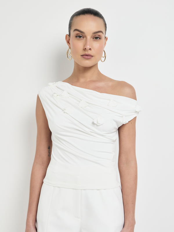 Size8 SHEIKE Marie Top Ivory 1008024 Front Image