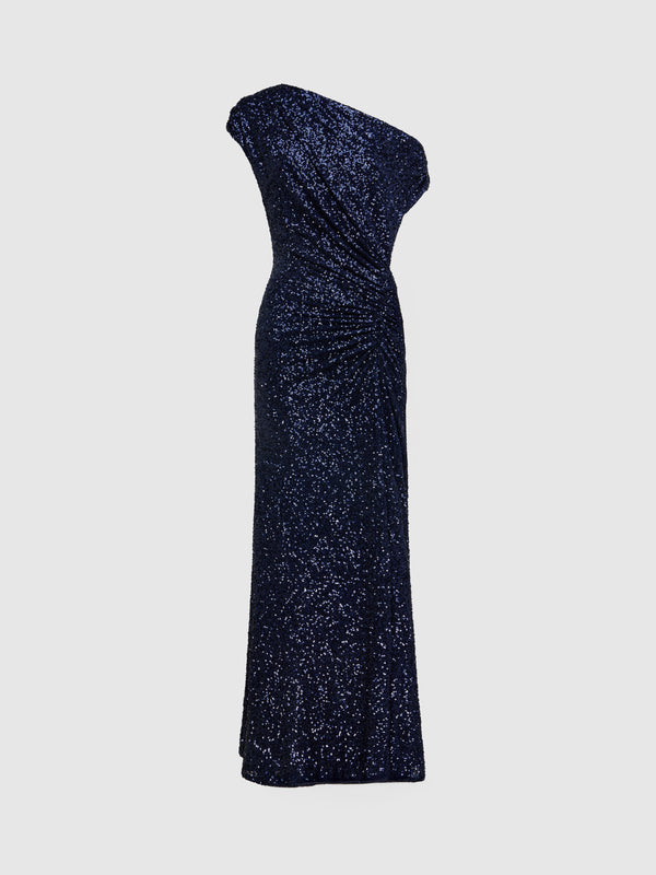 SHEIKE Martina Maxi Dress Navy 1008026 Ghost Image