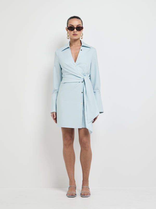 Size8 SHEIKE Clementine Mini Dress Blue 1008029 Front Image