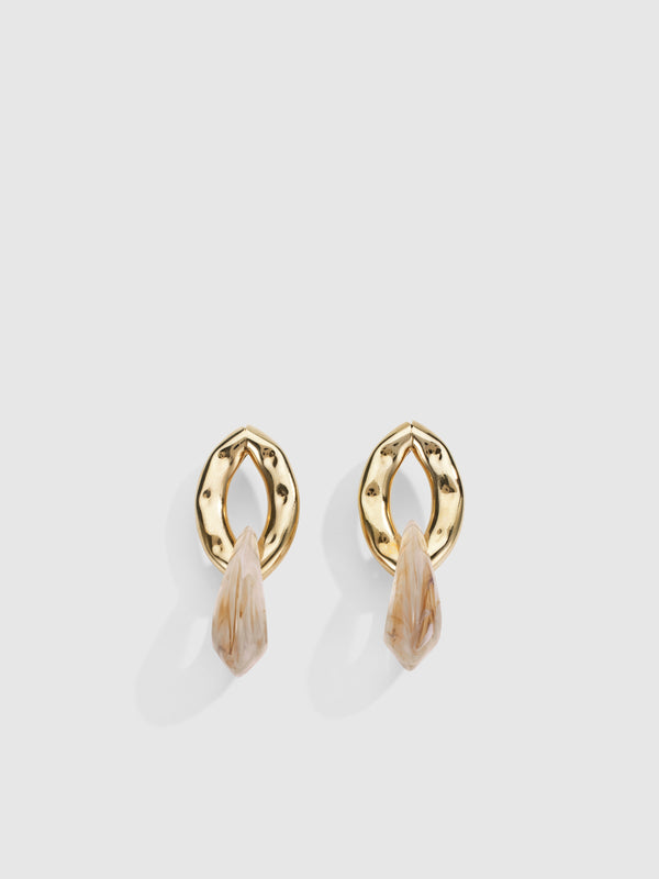 SHEIKE Monaco Earrings Gold 1008040 Ghost Image