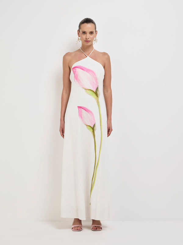 SIze8 SHEIKE Pia Maxi Dress Floral 1008069 Front Image