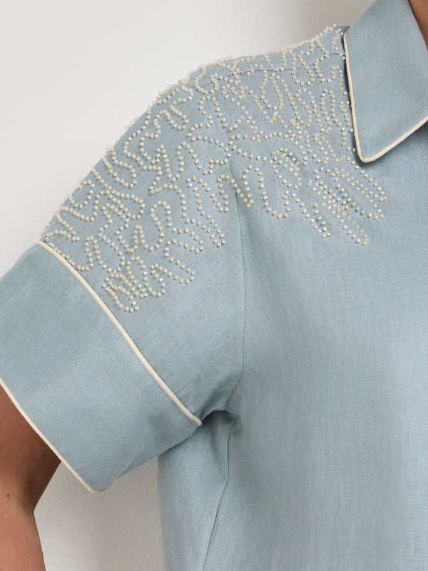 SHEIKE Romy Beaded Shirt 1008084 Detail Image