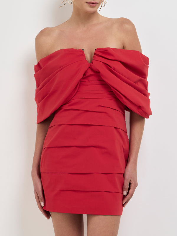 SHEIKE Camilla Mini Dress Red 1008131 Detail Image