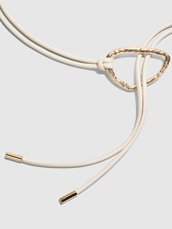 SHEIKE Cleo Belt Cream 1008132 Detail Ghost Image