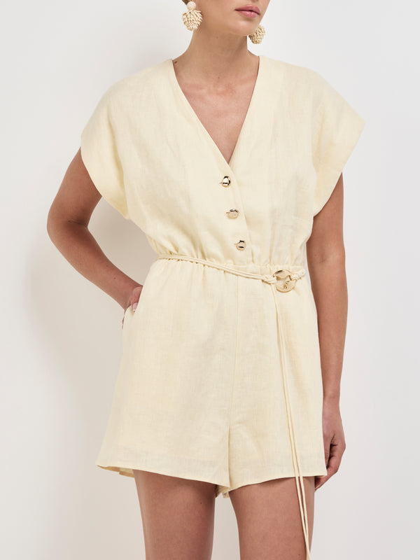 SHEIKE Nadina Playsuit Limoncello 1008145 Detail Image